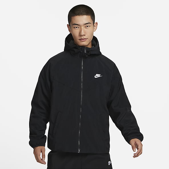 人気の新作 試着のみ】Nike ウィンドブレーカー XL 黒 短し ウォーキング・ランニングウェア